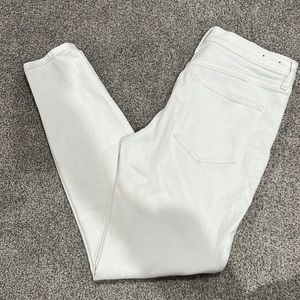 Jcrew White Denim Skinny Jeans Size 28